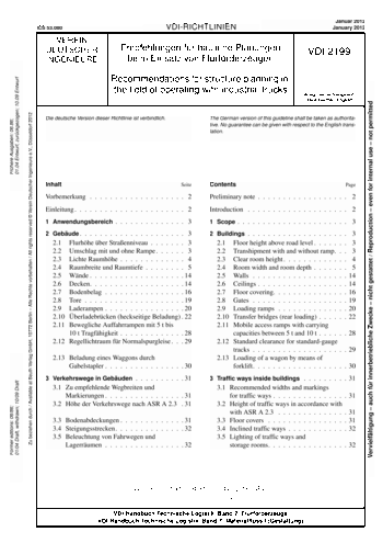 Produktabbildung: Empfehlungen für bauliche Planungen beim Einsatz von Flurförderzeugen