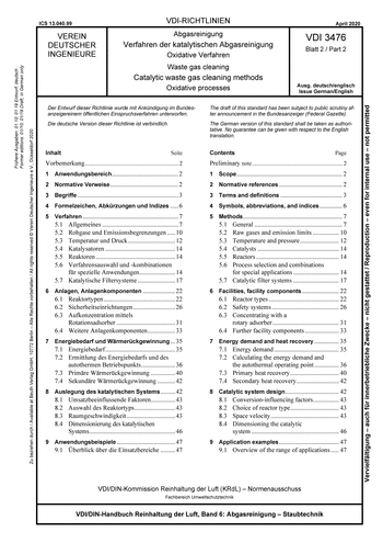 Produktabbildung: Abgasreinigung - Verfahren der katalytischen Abgasreinigung - Oxidative Verfahren