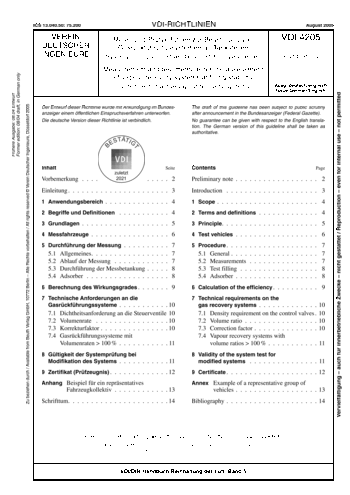 Produktabbildung: Mess- und Prüfverfahren zur Beurteilung von Gasrückführungssystemen an Tankstellen - Systemprüfung von aktiven Gasrückführungssystemen