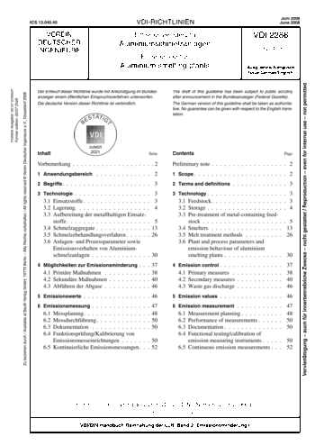 Produktabbildung: Emissionsminderung - Aluminiumschmelzanlagen