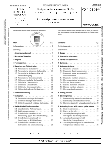 Produktabbildung: Stellgeräte für strömende Stoffe - Stellantriebe zur Betätigung von Stellgliedern