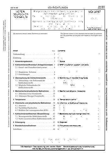 Produktabbildung: Pflege von Kühlschmierstoffen für spanende und umformende Fertigungsverfahren - Maßnahmen zur Qualitätserhaltung, Prozessverbesserung, Abfall- und Abwasserverminderung