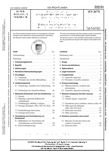 Produktabbildung: Emissionsminderung - Biologische Abfallbehandlungsanlagen - Vergärung und Nachbehandlung