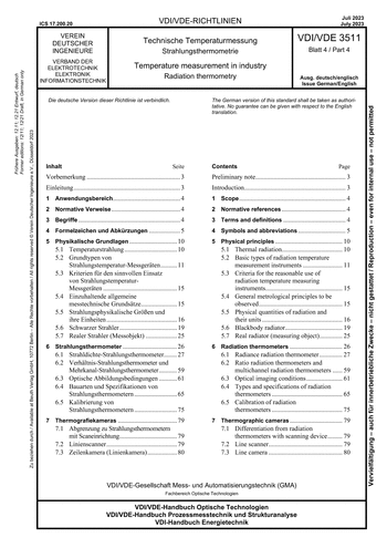 Produktabbildung: Technische Temperaturmessung - Strahlungsthermometrie