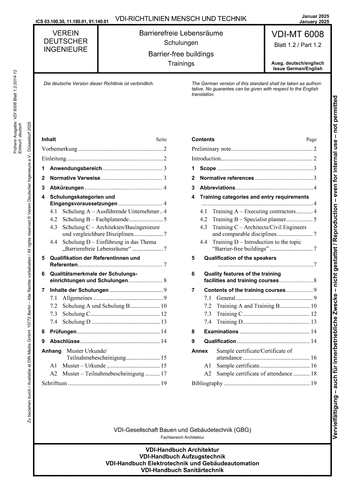 Produktabbildung: Barrierefreie Lebensräume - Schulungen