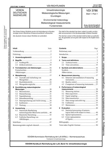 Produktabbildung: Umweltmeteorologie - Meteorologische Messungen - Grundlagen