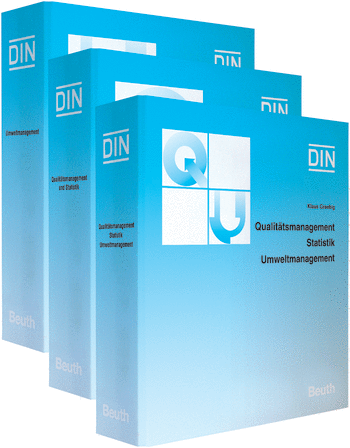 Produktabbildung:  Qualitätsmanagement - Statistik - Umweltmanagement. Teil A, Teil B/C und Teil D