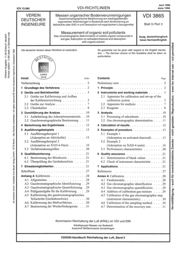 Produktabbildung: Messen organischer Bodenverunreinigungen - Gaschromatographische Bestimmung von niedrigsiedenden organischen Verbindungen in Bodenluft nach Anreicherung an Aktivkohle oder XAD-4 und Desorption mit organischem Lösungsmittel