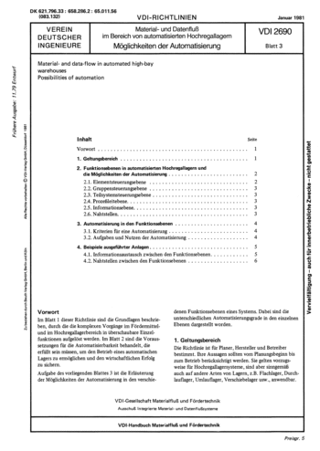 Produktabbildung: Material- und Datenfluß im Bereich von automatisierten Hochregallagern; Möglichkeiten der Automatisierung