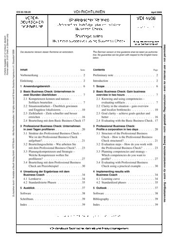 Produktabbildung: Strategischer Vertrieb - Unternehmenserfolge planen mit dem Business Check