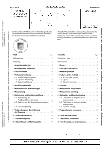 Produktabbildung: Messen von Partikeln in der Außenluft - Bestimmung der Partikelanzahlkonzentration und Anzahlgrößenverteilung von Aerosolen - Flugzeitspektrometer