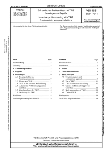 Produktabbildung: Erfinderisches Problemlösen mit TRIZ - Grundlagen und Begriffe