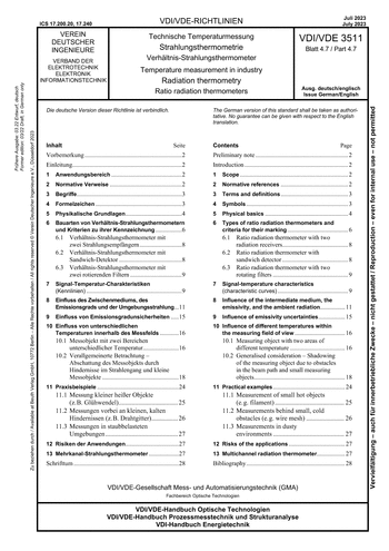 Produktabbildung: Technische Temperaturmessung - Strahlungsthermometrie - Verhältnis-Strahlungsthermometer