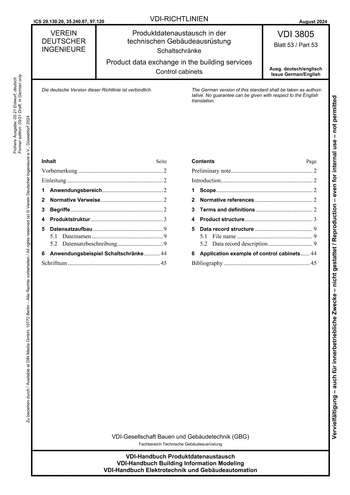 Produktabbildung: Produktdatenaustausch in der technischen Gebäudeausrüstung - Schaltschränke