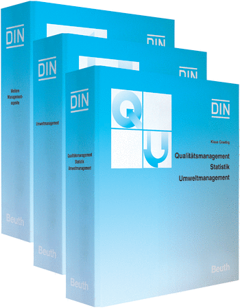 Produktabbildung:  Qualitätsmanagement - Statistik - Umweltmanagement. Teil A, Teil D und Teil E