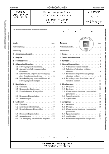 Produktabbildung: Schwingungsisolierung - Schwingungsisolierelemente