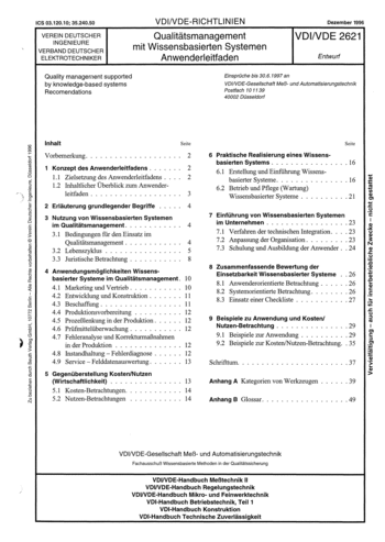 Produktabbildung: Qualitätsmanagement mit wissensbasierten Systemen - Anwenderleitfaden