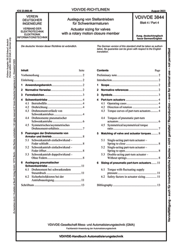 Produktabbildung: Auslegung von Stellantrieben für Schwenkarmaturen