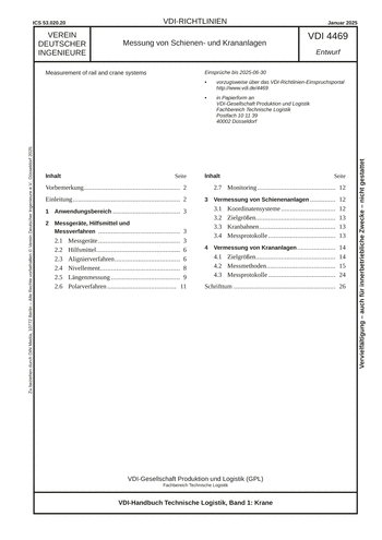 Produktabbildung: Messung von Schienen- und Krananlagen