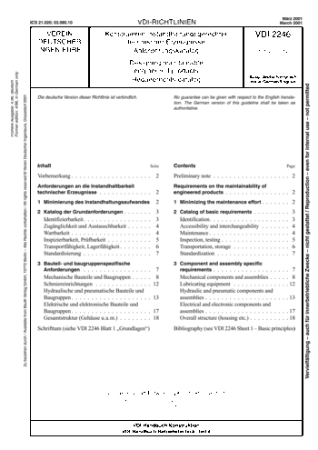 Produktabbildung: Konstruieren instandhaltungsgerechter technischer Erzeugnisse - Anforderungskatalog