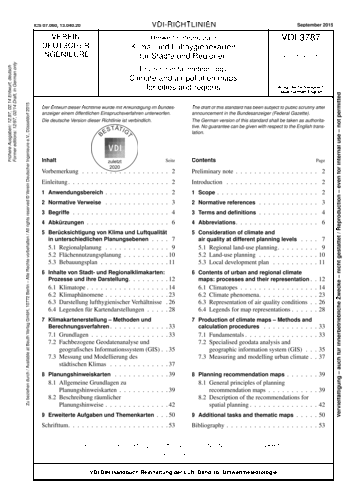 Produktabbildung: Umweltmeteorologie - Klima- und Lufthygienekarten für Städte und Regionen