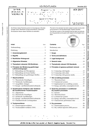 Produktabbildung: Abgasreinigung - Minderung von Schwefeloxiden, Stickstoffoxiden und Halogeniden aus Abgasen von Verbrennungsprozessen (Rauchgasen)