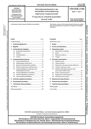 Produktabbildung: Informationssicherheit in der industriellen Automatisierung - Allgemeines Vorgehensmodell