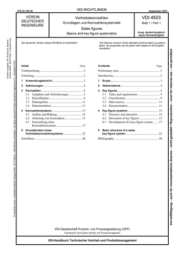 Produktabbildung: Vertriebskennzahlen - Grundlagen und Kennzahlensystematik