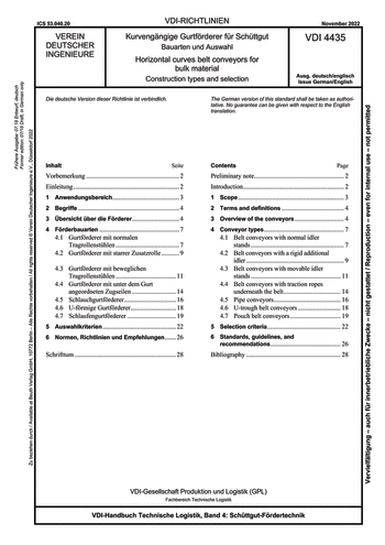 Produktabbildung: Kurvengängige Gurtförderer für Schüttgut - Bauarten und Auswahl