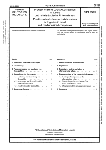 Produktabbildung: Praxisorientierte Logistikkennzahlen für kleine und mittelständische Unternehmen