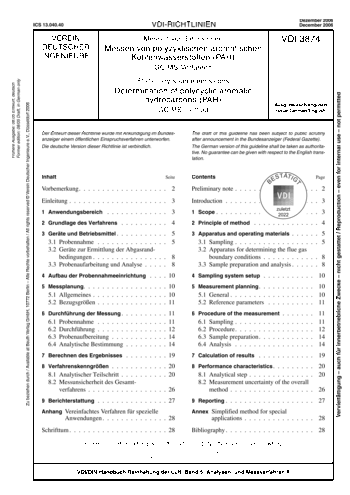 Produktabbildung: Messen von Emissionen - Messen von polyzyklischen aromatischen Kohlenwasserstoffen (PAH) - GC/MS-Verfahren