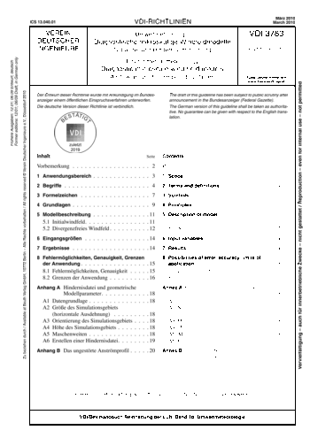 Produktabbildung: Umweltmeteorologie - Diagnostische mikroskalige Windfeldmodelle - Gebäude- und Hindernisumströmung