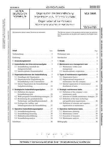 Produktabbildung: Organisation der Instandhaltung - Instandhalten als Unternehmensaufgabe