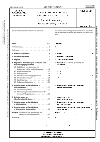 Produktabbildung: Barrierefreie Lebensräume - Möglichkeiten der Sanitärtechnik