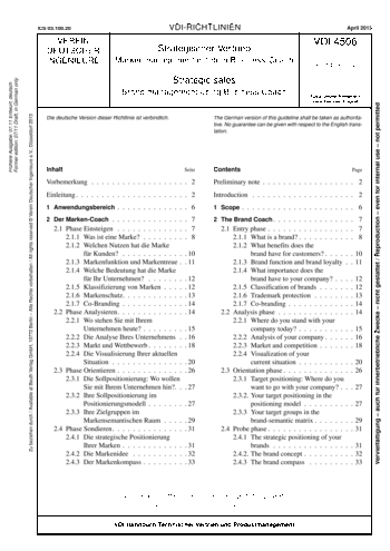 Produktabbildung: Strategischer Vertrieb - Markenmanagement mit dem Business-Coach