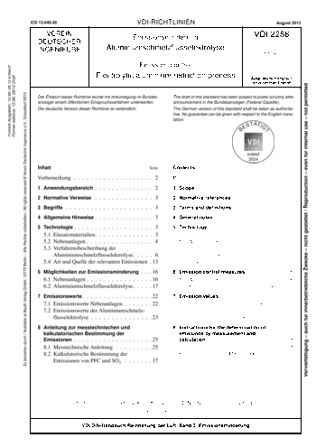 Produktabbildung: Emissionsminderung - Aluminiumschmelzflusselektrolyse