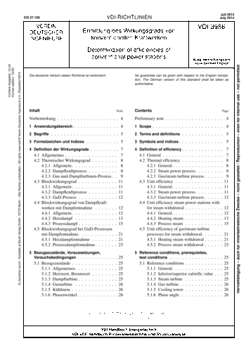 Produktabbildung: Ermittlung des Wirkungsgrads von konventionellen Kraftwerken