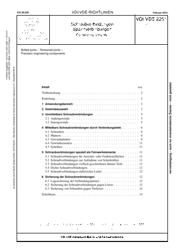 Produktabbildung: Schraubverbindungen - Spannverbindungen - Feinwerkelemente