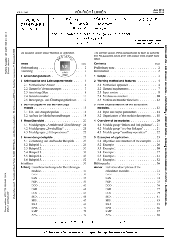 Produktabbildung: Modulare Analyse ebener Gelenkgetriebe mit Dreh- und Schubgelenken - Kinematische Analyse