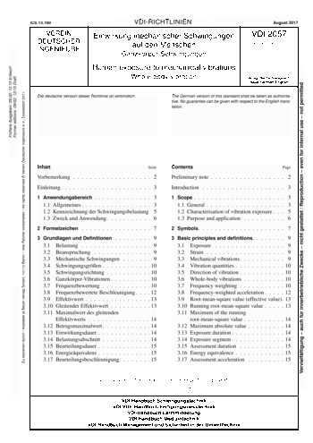 Produktabbildung: Einwirkung mechanischer Schwingungen auf den Menschen - Ganzkörper-Schwingungen