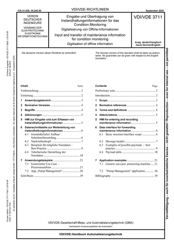 Produktabbildung: Eingabe und Übertragung von Instandhaltungsinformationen für das Condition Monitoring - Digitalisierung von Offline-Informationen