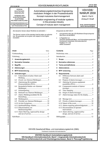 Produktabbildung: Automatisierungstechnisches Engineering modularer Anlagen in der Prozessindustrie - Konzept modulares Alarmmanagement