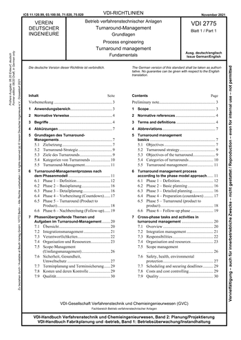 Produktabbildung: Betrieb verfahrenstechnischer Anlagen - Turnaround-Management - Grundlagen