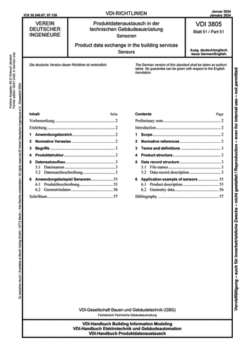 Produktabbildung: Produktdatenaustausch in der technischen Gebäudeausrüstung - Sensoren