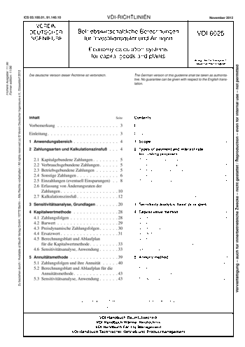 Produktabbildung: Betriebswirtschaftliche Berechnungen für Investitionsgüter und Anlagen