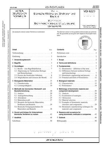 Produktabbildung: Bionik - Bionische Materialien, Strukturen und Bauteile