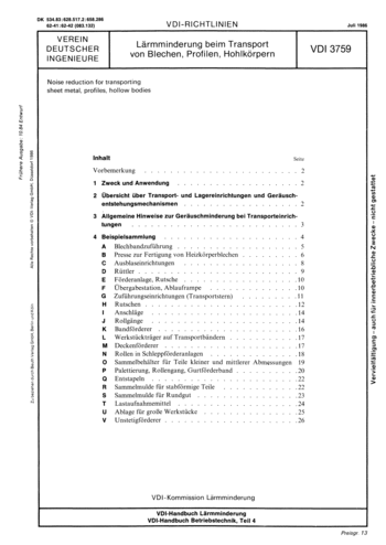 Produktabbildung: Lärmminderung beim Transport von Blechen, Profilen, Hohlkörpern