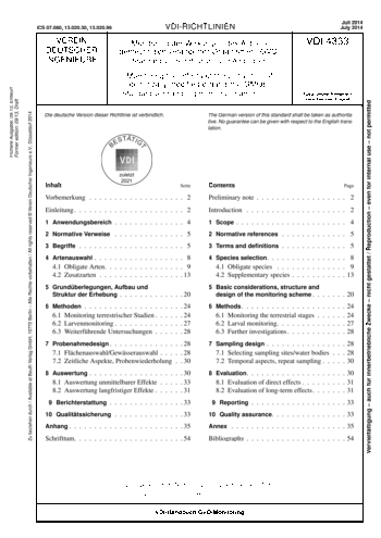 Produktabbildung: Monitoring der Wirkungen des Anbaus gentechnisch veränderter Organismen (GVO) - Standardisierte Erfassung von Amphibien