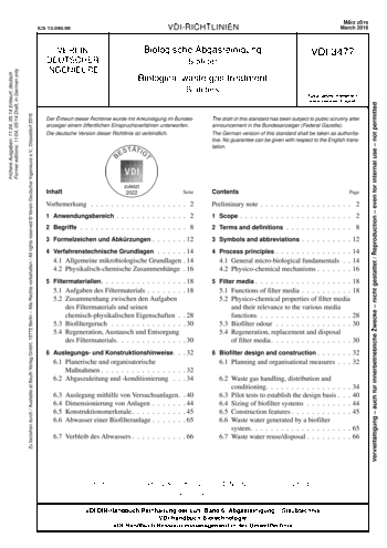 Produktabbildung: Biologische Abgasreinigung - Biofilter