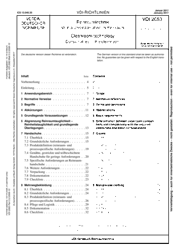 Produktabbildung: Reinraumtechnik - Verbrauchsmaterialien im Reinraum